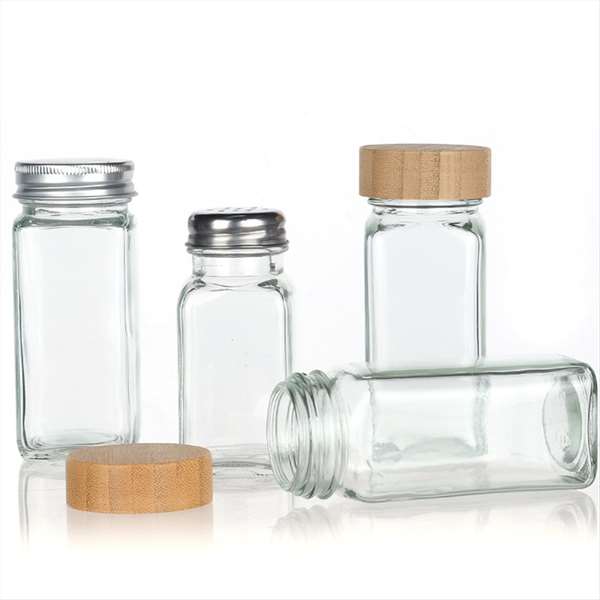 Glass Spice Jars