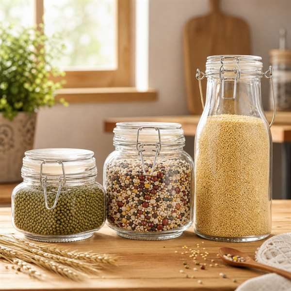 Glass Storage Jar