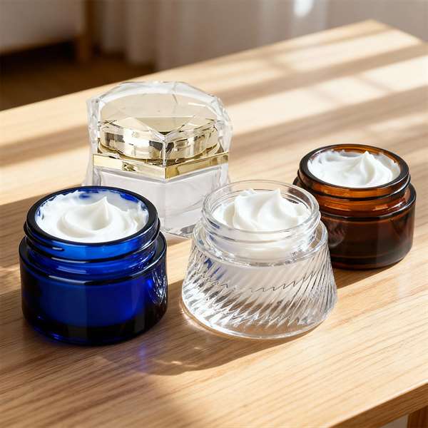 Glass Cream Jars
