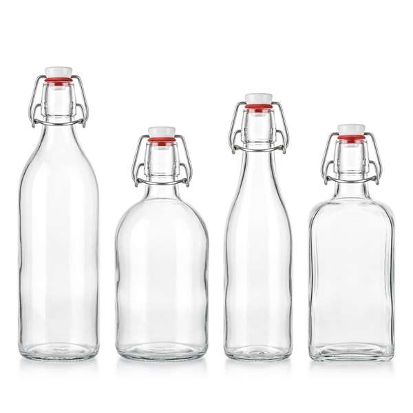 Glass Juice Bottle