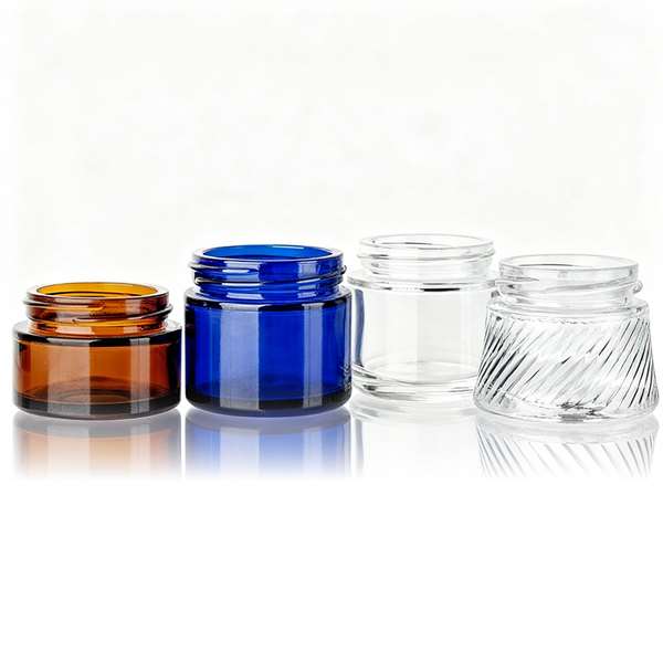 Glass Cream Jars