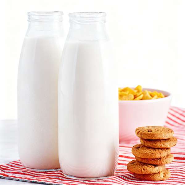 Glass Milk Bottle