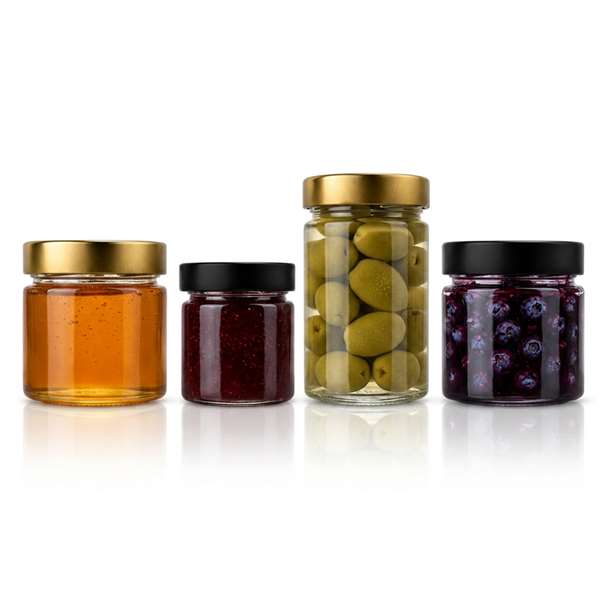 Glass Jam Jars