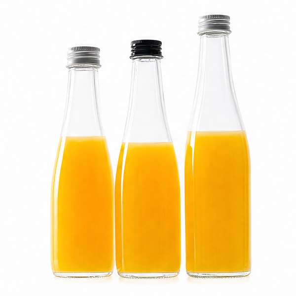 Glass Juice Bottle