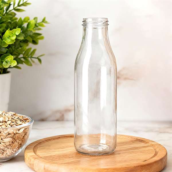 Glass Milk Bottles