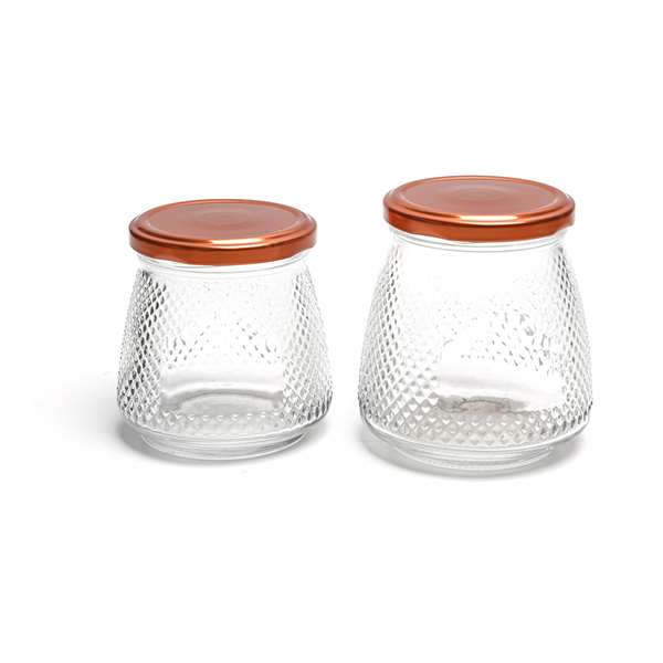 Glass Pudding Jars