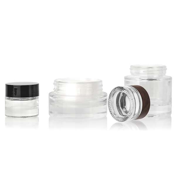 Glass Cream Jars
