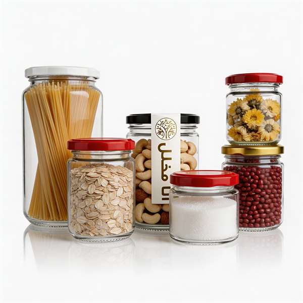 Glass Pickle Jar