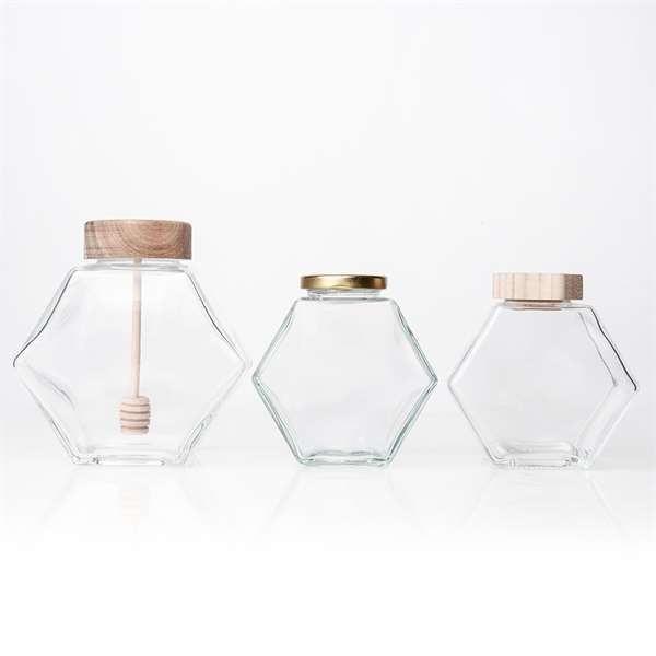 Glass Honey Jar