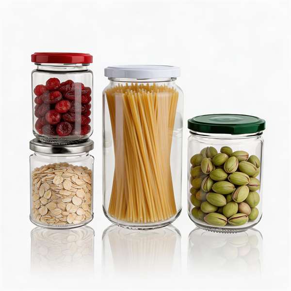 Glass Pickle Jar