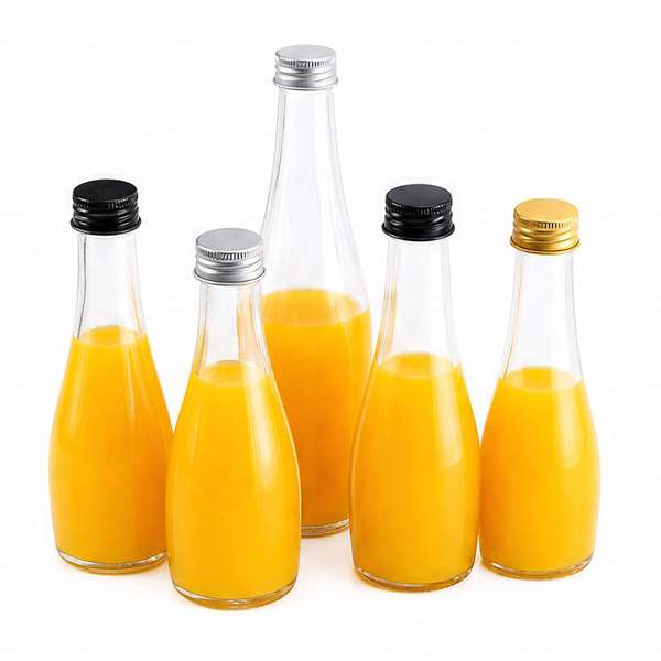 Glass Juice Bottle