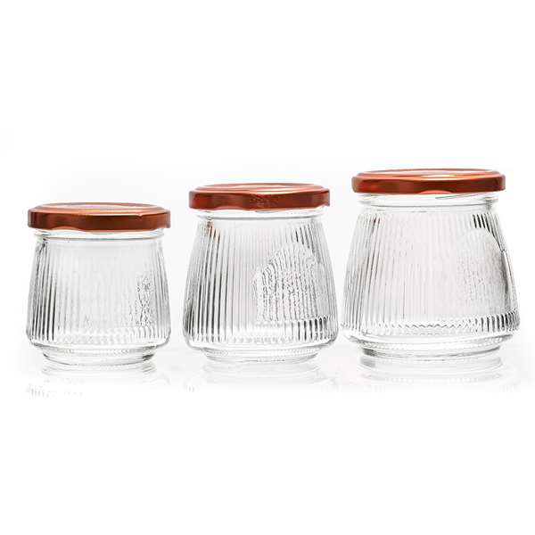 Glass Pudding Jar