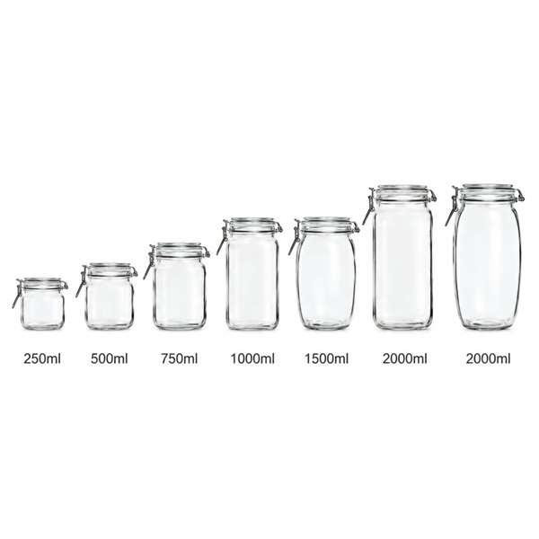 Glass Pickle Jar