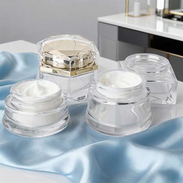 Glass Cream Jars