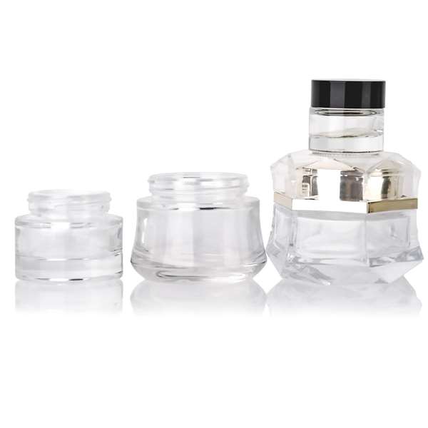Glass Cream Jars