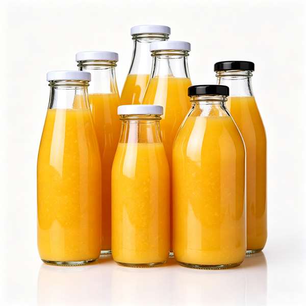 Glass Milk Bottles