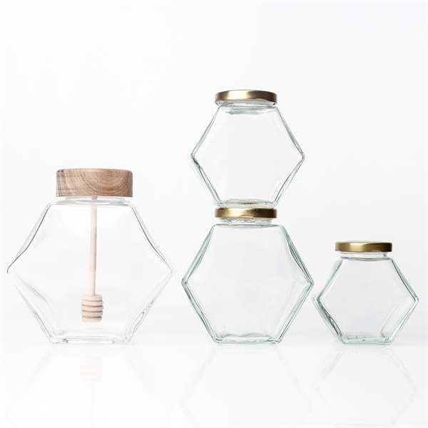 Glass Honey Jars