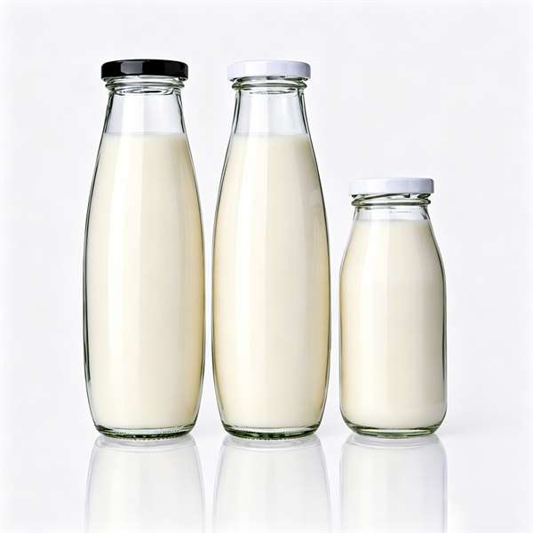 Glass Milk Bottles