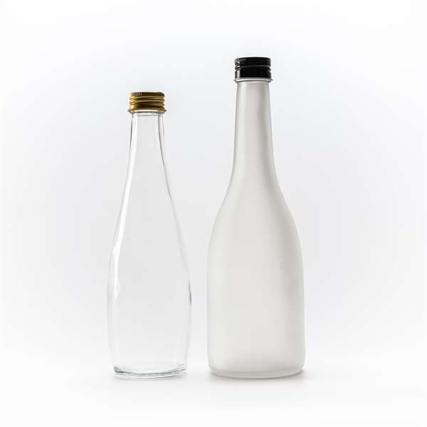 Glass Juice Bottle