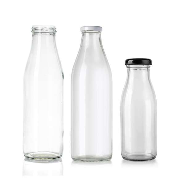 Glass Milk Bottles