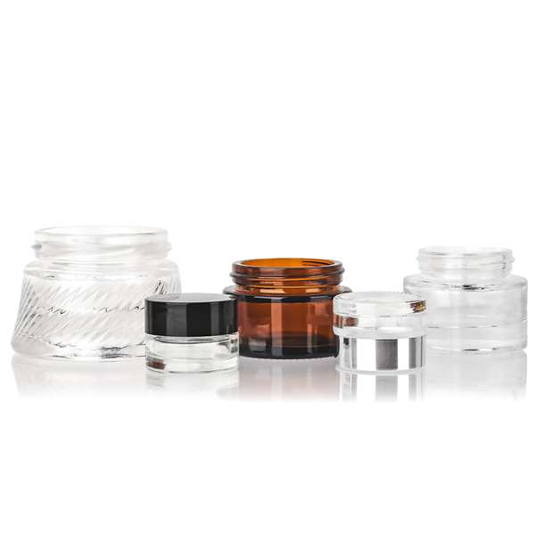 Glass Cream Jars