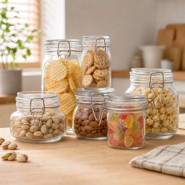 Glass Storage Jar