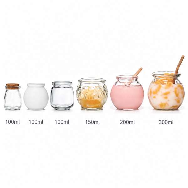 Glass Pudding Jars