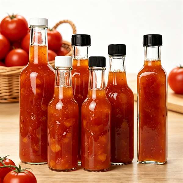 Glass Tomato Bottles