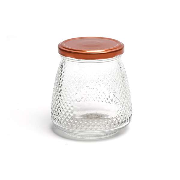 Glass Pudding Jar