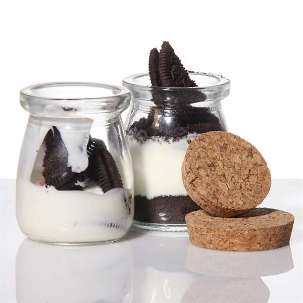 Glass Pudding Jars