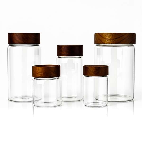 Glass Storage Jar