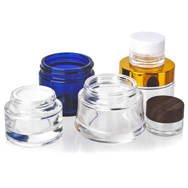 Glass Cream Jars
