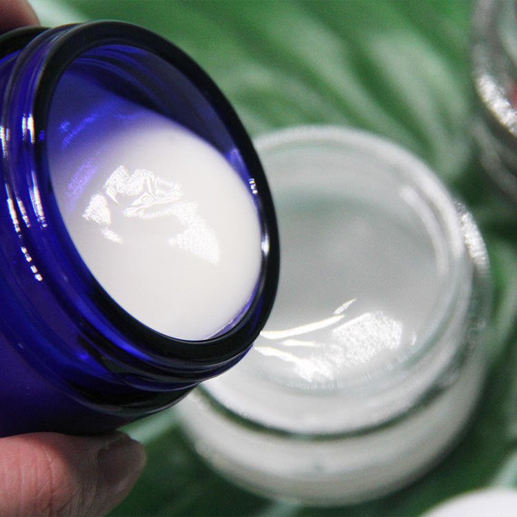 Glass Cream Jar