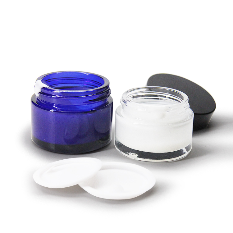 Glass Cream Jar