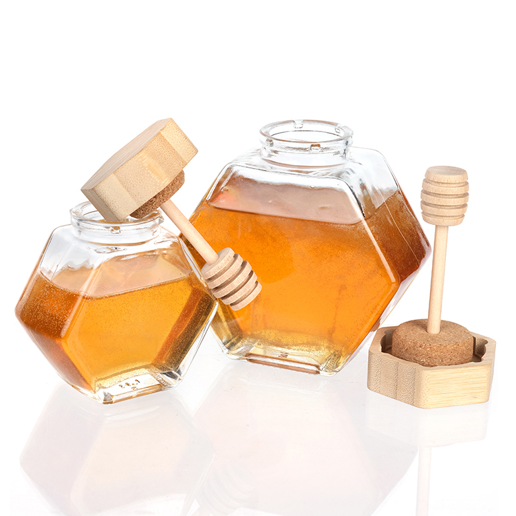 Glass Honey Jar