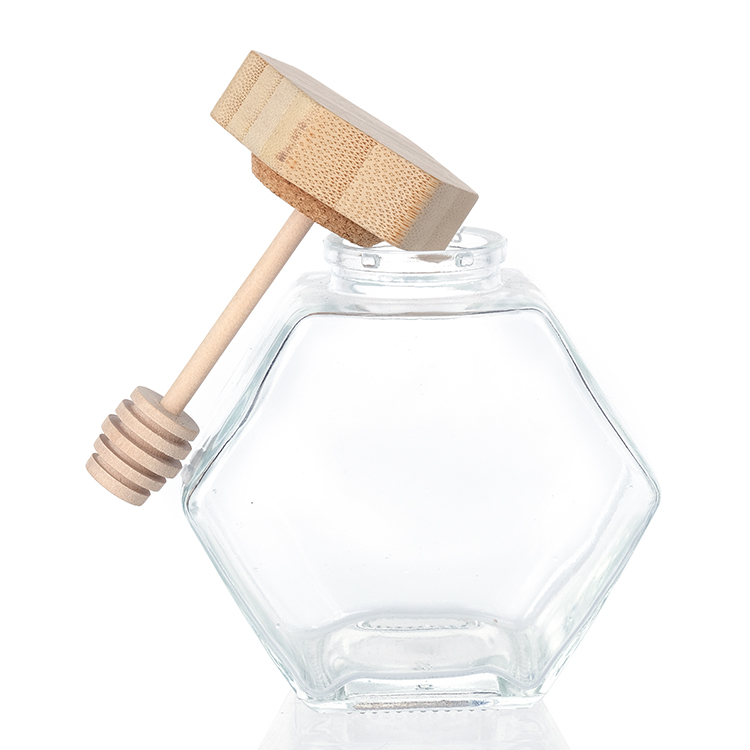 Glass Honey Jar