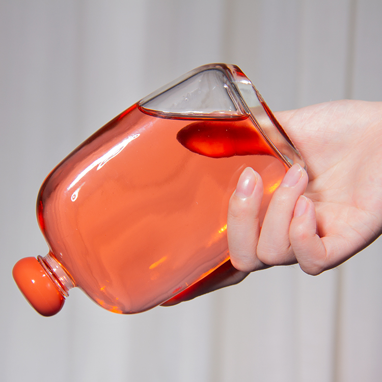 Glass Juice Bottle