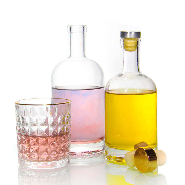 Glass Liquor Bottles