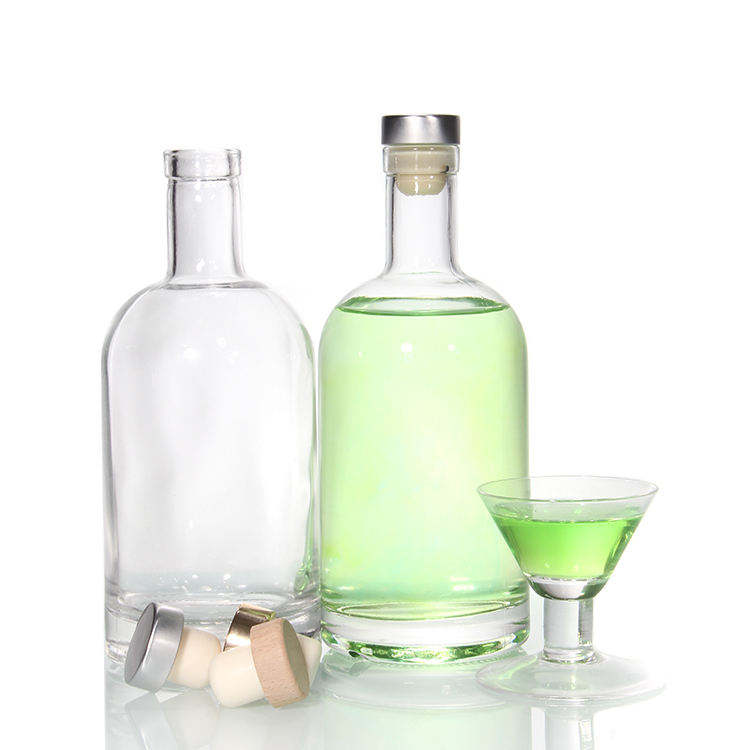 Glass Liquor Bottle