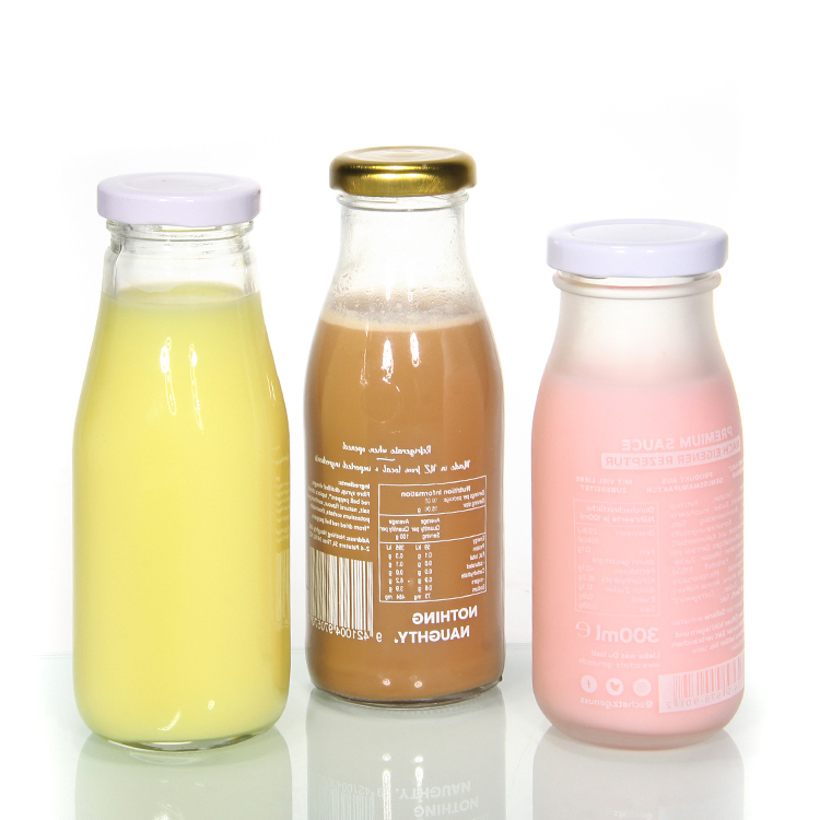 Glass Milk Bottles