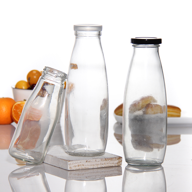 Glass Milk Bottles