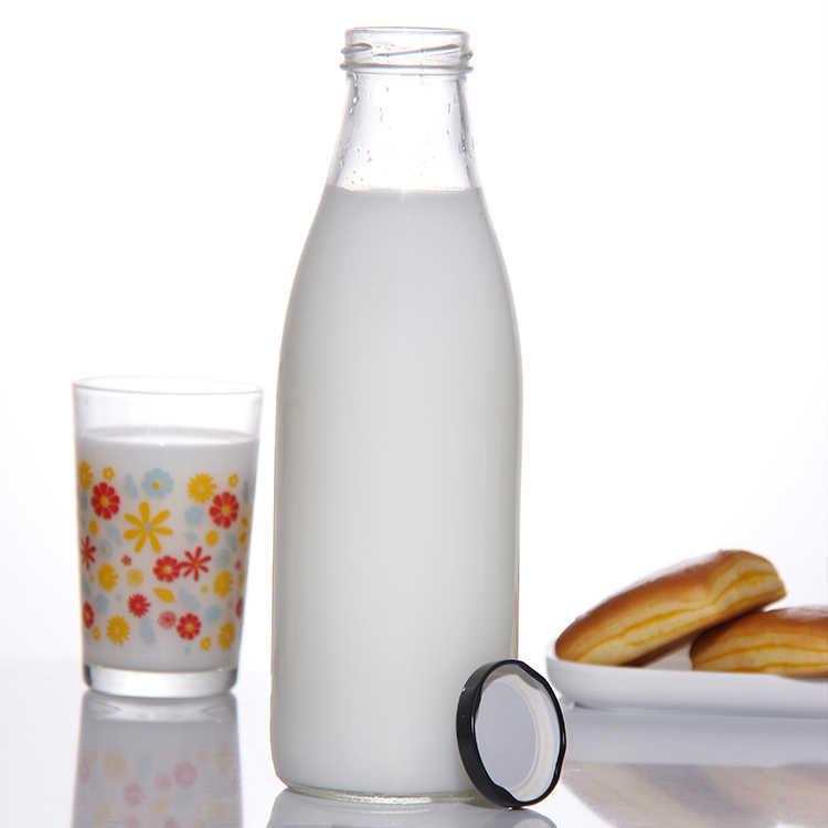 Glass Milk Bottles