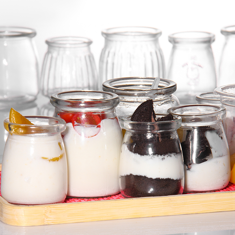 Glass Pudding Jars