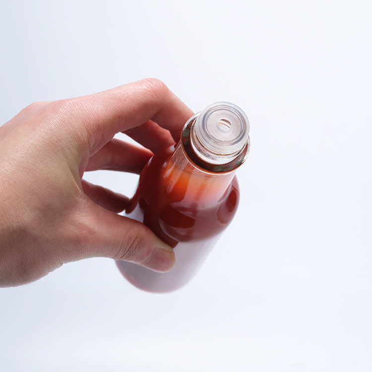 Glass Tomato Bottle 